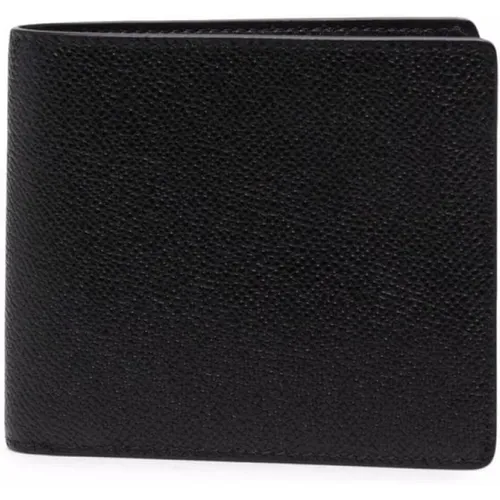 Schwarzes Leder Bi-Fold Brieftasche - Maison Margiela - Modalova