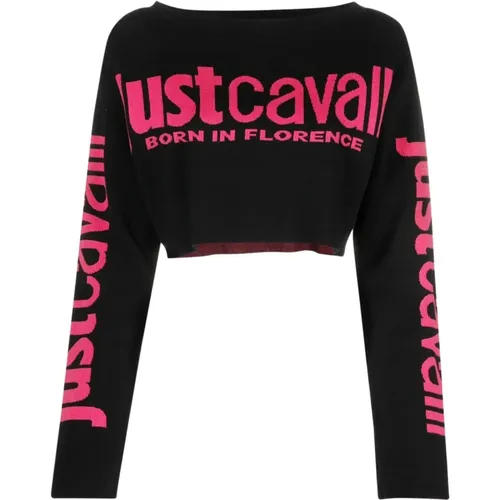 Sweatshirts , Damen, Größe: XS - Just Cavalli - Modalova
