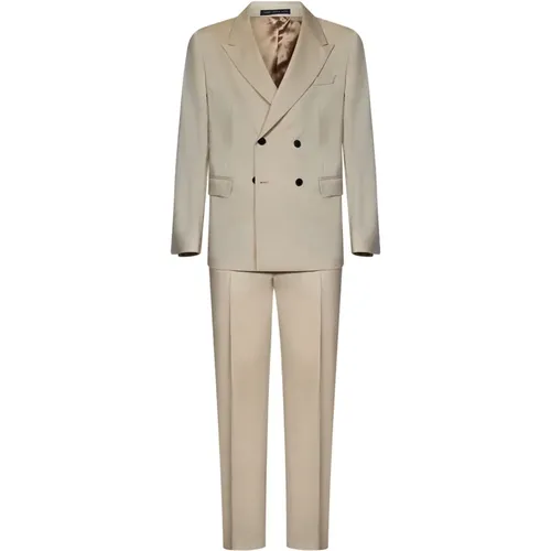 Men's Clothing Suits Sand Ss24 , male, Sizes: L, M, XL, 2XL, 3XL - Low Brand - Modalova
