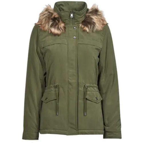 Khaki Starline Parka Damenjacke - Only - Modalova