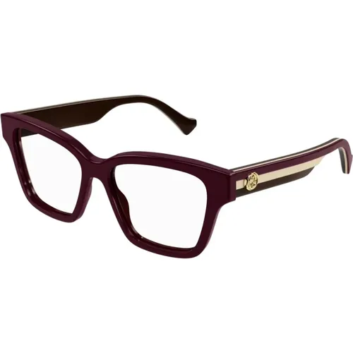 Optical Donna Recycledacetate Glasses , unisex, Sizes: 55 MM - Gucci - Modalova