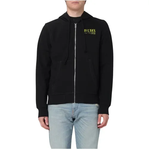 Stylish Ginn Hoodie , male, Sizes: S, M, L - Diesel - Modalova