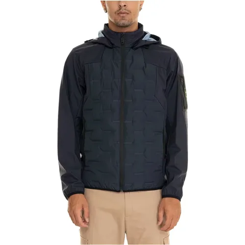 J-Leo Jacket with Removable Hood , male, Sizes: M, XL, 3XL, S, 2XL - Boss - Modalova