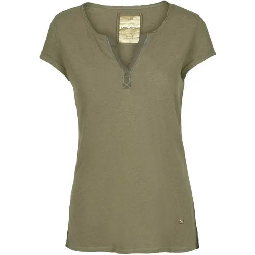 Troy Basic T-Shirt , Damen, Größe: S - MOS MOSH - Modalova