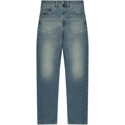 Niedrig sitzende Jeans von , Herren, Größe: W31 - MM6 Maison Margiela - Modalova