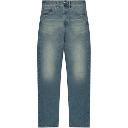Niedrig sitzende Jeans von - MM6 Maison Margiela - Modalova