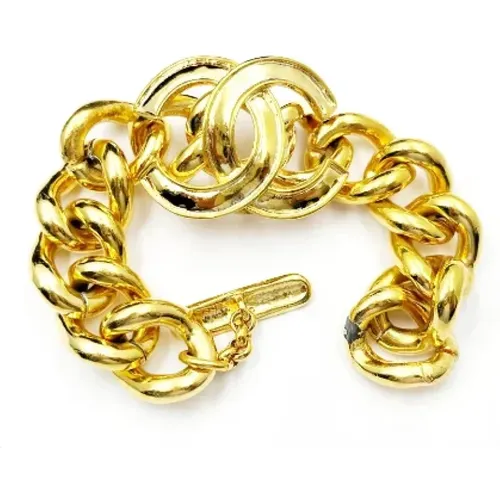 Pre-owned Metal bracelets , female, Sizes: ONE SIZE - Chanel Vintage - Modalova