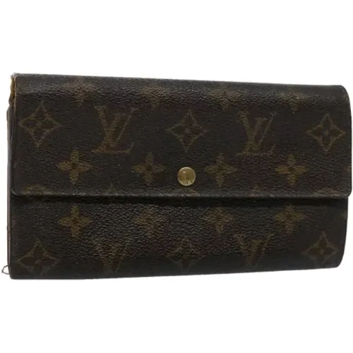 Pre-owned Coated canvas wallets , female, Sizes: ONE SIZE - Louis Vuitton Vintage - Modalova