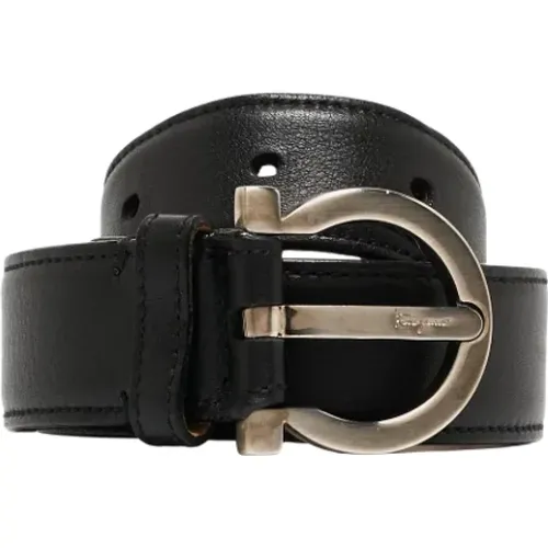 Pre-owned Leather belts , female, Sizes: ONE SIZE - Salvatore Ferragamo Pre-owned - Modalova