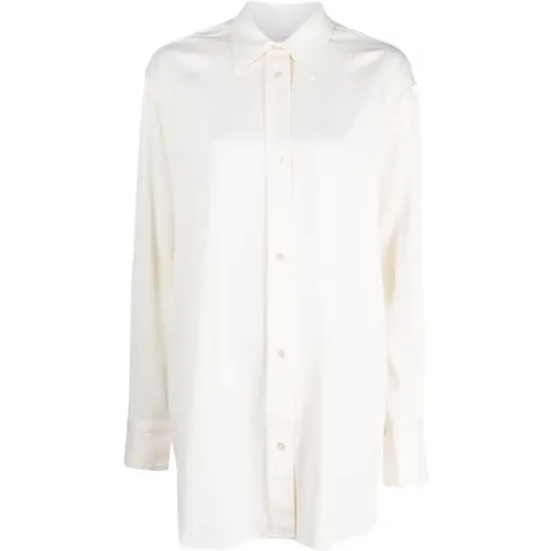 Santos Shirt - Button Closure, Long Sleeves , female, Sizes: M, XS - Studio Nicholson - Modalova