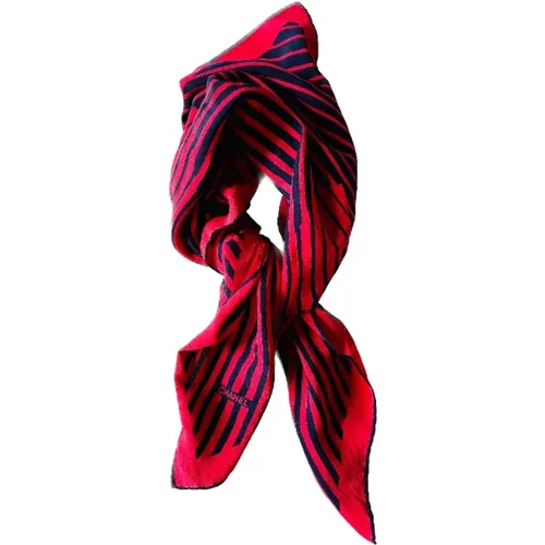 Pre-owned Silk scarves , female, Sizes: ONE SIZE - Chanel Vintage - Modalova