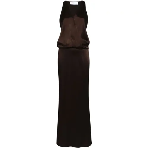 Long Sleeve Maxi Dress , female, Sizes: S - Blumarine - Modalova