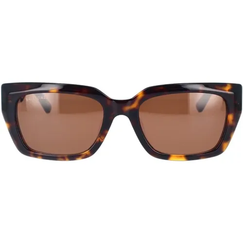 Rectangular Sunglasses Bb0272Sa 002 , unisex, Sizes: 54 MM - Balenciaga - Modalova