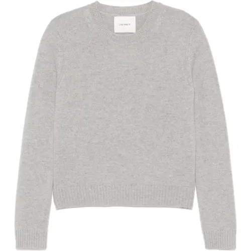 Light Grey Cashmere Knitwear Sweater , female, Sizes: M, XS - Lisa Yang - Modalova