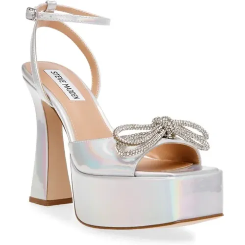 Holografische Bogen High Heel Sandalen - Steve Madden - Modalova