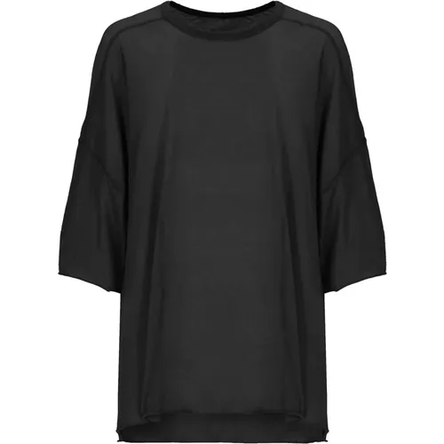 Cotton T-shirt and Polo , male, Sizes: ONE SIZE - Rick Owens - Modalova