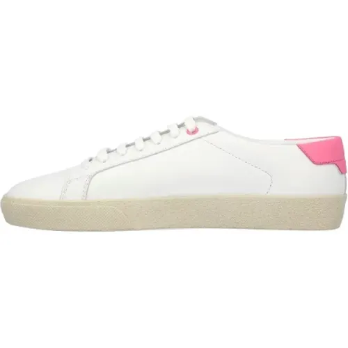 Leather sneakers , female, Sizes: 2 UK - Saint Laurent - Modalova