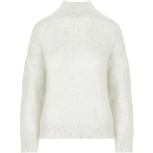 Mohair Blend Knit Turtleneck , female, Sizes: M, S, XS, L - BomBoogie - Modalova