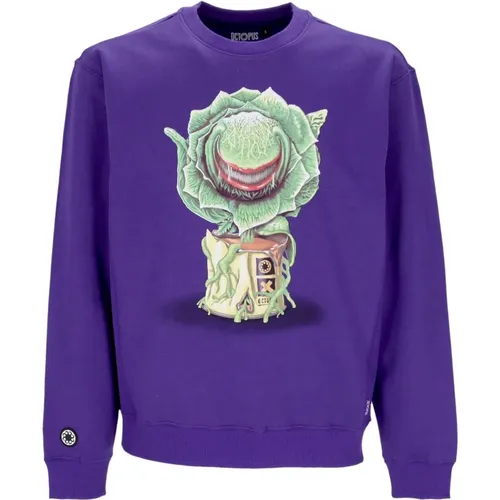 Lila Crewneck Sweatshirt Feed Me - Octopus - Modalova