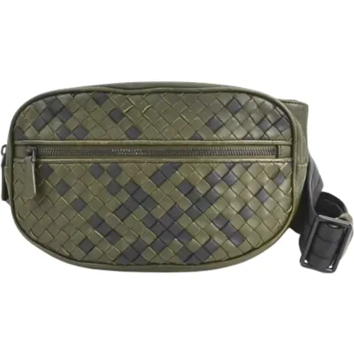 Pre-owned Leder crossbody-taschen , Herren, Größe: ONE Size - Bottega Veneta Vintage - Modalova