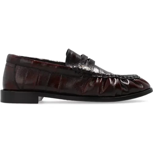 Leather shoes `Le Loafer` , female, Sizes: 2 UK - Saint Laurent - Modalova