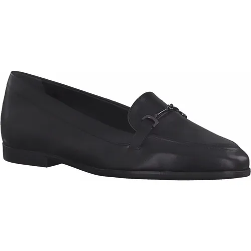 Women`s Leather Loafers - Stylish and Comfortable , female, Sizes: 3 UK - tamaris - Modalova