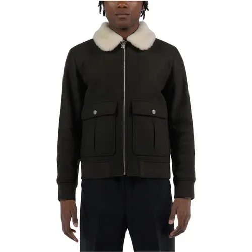 New Ben Blouson Jacket , male, Sizes: XL, L - A.p.c. - Modalova