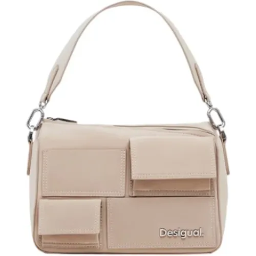 Stilvolle Damen Umhängetasche Pocket Face,Stilvolle Damen Schultertasche Pocket Face - Desigual - Modalova