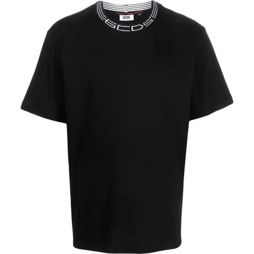 Logo RIB Loose T-Shirt , male, Sizes: XL - Gcds - Modalova