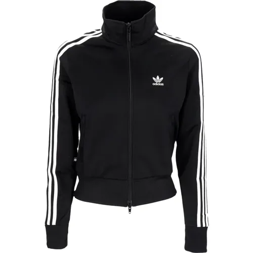 Stylischer Sweatshirt mit Reißverschluss , Damen, Größe: L - Adidas - Modalova