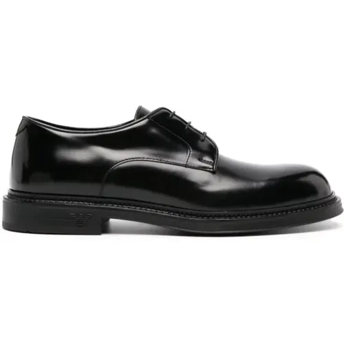 Sophisticated Derby Business Shoes , male, Sizes: 11 UK - Emporio Armani - Modalova