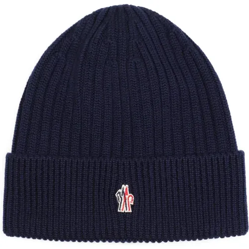 Wool Hat Aw24 Style , male, Sizes: ONE SIZE - Moncler - Modalova