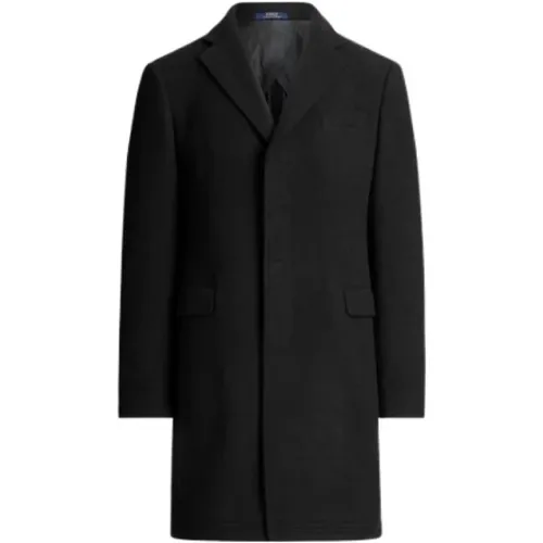 Long Wool Blend Coat , female, Sizes: XL, 2XL, L - Polo Ralph Lauren - Modalova