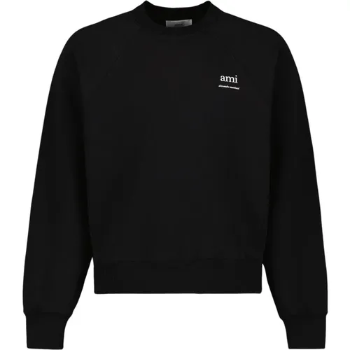 Embroidered Sweatshirt , male, Sizes: S, M, XL - Ami Paris - Modalova