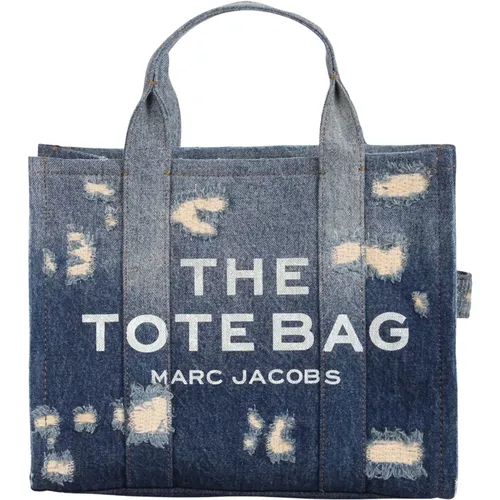 Rip and Repair Denim Tote Bag - Marc Jacobs - Modalova