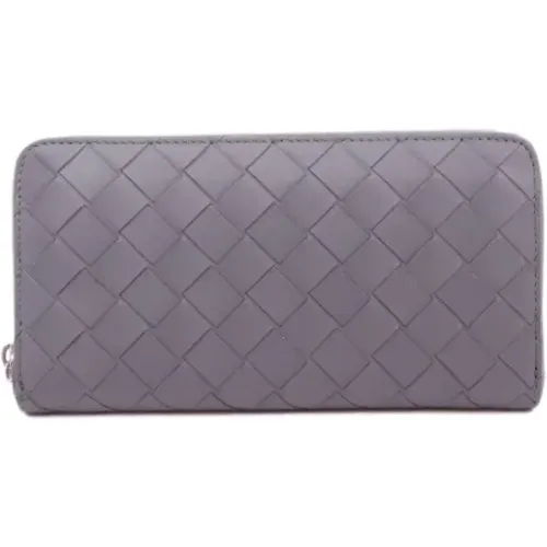 Pre-owned Leather wallets , female, Sizes: ONE SIZE - Bottega Veneta Vintage - Modalova