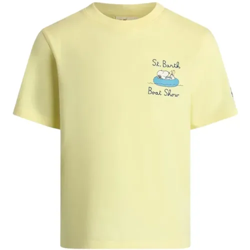 Snoopy T-Shirt Mann , Herren, Größe: S - Saint Barth - Modalova