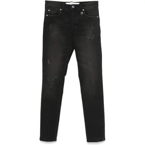 Slim Cut Denim Jeans , male, Sizes: W36 - John Richmond - Modalova