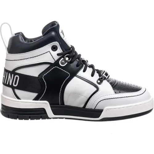 Midi Fondo Cassetta Sneakers , male, Sizes: 11 UK - Moschino - Modalova