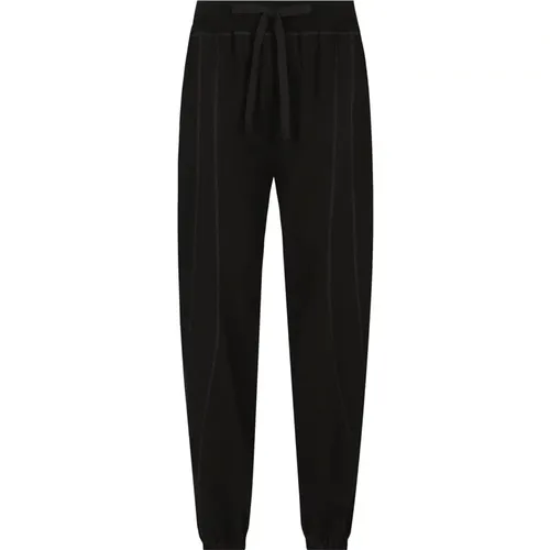 Schwarze Hose , Herren, Größe: L - Dolce & Gabbana - Modalova