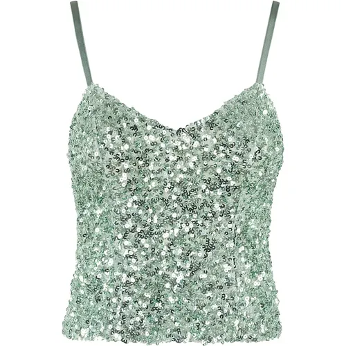 Sparkling Sequin Fashion Accessory , female, Sizes: M, XS, S - Moschino - Modalova