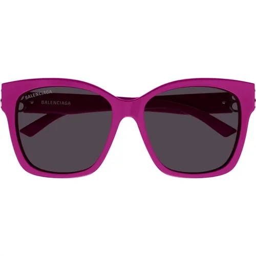 Women Accessories Sungles Purple Ss23 , female, Sizes: 57 MM - Balenciaga - Modalova