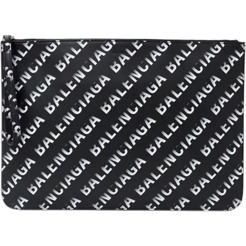 Pre-owned Leather Balenciaga Clutch , female, Sizes: ONE SIZE - Balenciaga Vintage - Modalova