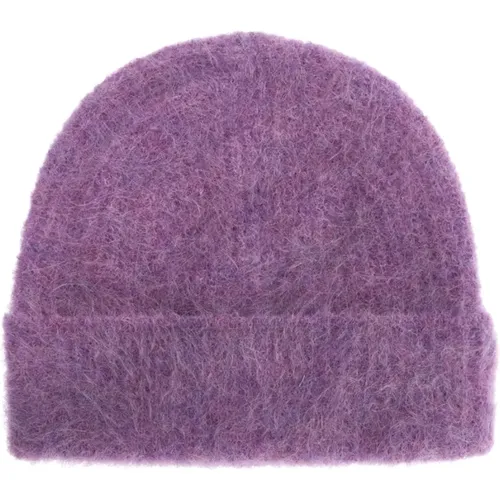 Alpaca Fuzzy Beanie Hat Séfr - Séfr - Modalova