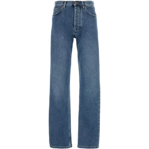 Klassische Denim-Jeans für Männer , Damen, Größe: XS - Moschino - Modalova