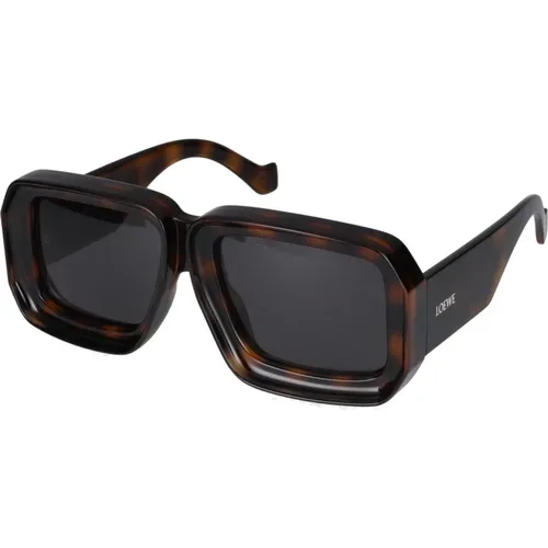 Stylische Sonnenbrille Lw40064U , unisex, Größe: 56 MM - Loewe - Modalova