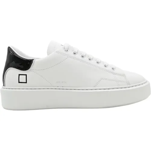 Patent Black Sneakers , Herren, Größe: 38 EU - D.A.T.E. - Modalova