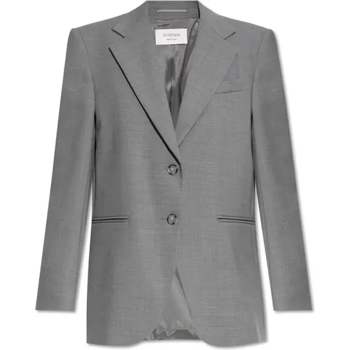 Blazer Baffo Sportmax - SPORTMAX - Modalova