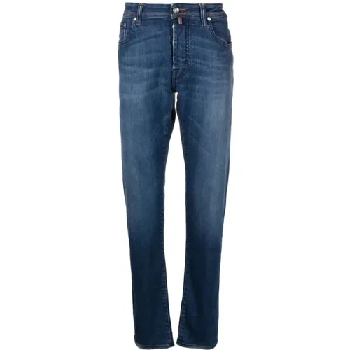 Slim Fit Denim Jeans , male, Sizes: W31 - Jacob Cohën - Modalova