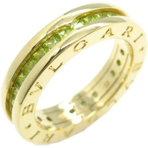 Pre-owned Gold rings , female, Sizes: ONE SIZE - Bvlgari Vintage - Modalova